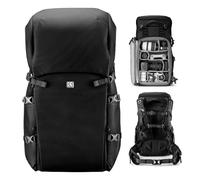 K&F Concept Zaino per fotocamera, zaino da viaggio all'aperto di grande professtional splashproof Borsa a tracolla multifunzionale per Macchine fotografiche, obiettivo, treppiede, laptop 15", drone