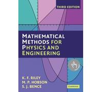 K. F. Riley M. P. Hobson S. Mathematical Methods for Physics and En (Tascabile)