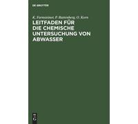 K Farnsteiner P Butt Leitfaden Für Die Chemische Untersuchung (Copertina rigida)
