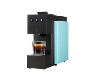 K-FEE SQUARE Capsule Macchina per caffè, tè e cacao | Macchina da caffè compatta | Riscaldamento rapido | Serbatoio acqua 0,8 L | 19 Bar | Blu