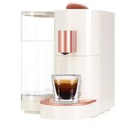 K-FEE TWINS II - Macchina per capsule per caffè, tè e cacao | Macchina da caffè per tazze grandi | Riscaldamento rapido | Serbatoio acqua da 2,3 l | 19 Bar | Beige - Oro rosa