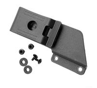 K Guaina Clip Cintura per Guaina Attrezzi - Clip di Montaggio Cintura Rotabile a 360°, 12,3 x 5,7 cm, Nero, Compatibile con Outdoor