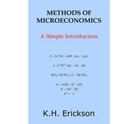 K H Erickson Methods of Microeconomics (Tascabile) Simple Introductions