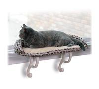 K&H Pet Products Bolster Kitty Sill - Letto per finestra per gatti di grandi dimensioni, amaca ortopedica per finestra, può contenere 18 kg, copertura lavabile, davanzale per interni, sedile per letto