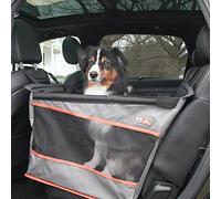 K&H PET PRODUCTS Buckle N' Go - Seggiolino Auto per Cani di Taglia Grande, Tessuto Impermeabile con Rete Traspirante e Cintura di Sicurezza Regolabile per Auto, Amaca per Cani per Auto, coprisedile