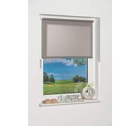K-home 550334 - 1 Mini Rollo Klemmfix, Tessuto, Grigio, 150 x 40 x 5,7 cm