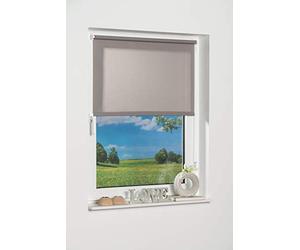 K-home 550334 - 4 Mini Rollo Klemmfix, Tessuto, Grigio, 150 x 70 x 5,7 cm