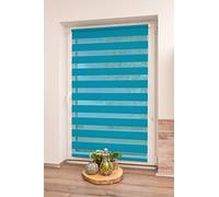 K-Home Tenda a Rullo Doppia Klemmfix, Madrid, Senza Fori, 70 x 200 cm (Larghezza x Lunghezza)