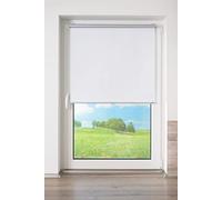 K-home® Tenda a rullo termica con struttura moderna, tessuto bianco, 90 x 150 cm