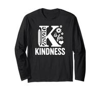 K is for Kindness Anti Bullismo Unity Day Teacher Maglia a Manica