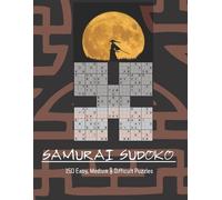 K K Byers Samurai Sudoko Puzzle Book (Tascabile)
