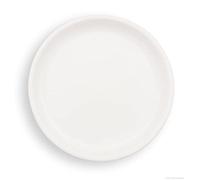 K&K Keramik Sottovaso/sottovaso rotondo resistente alle intemperie, diametro esterno 16 cm, diametro interno 13 cm, robusto, a parete spessa, per vasi di fiori, per uccelli, colore: bianco