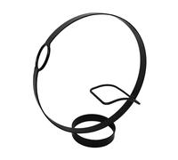 K KILIPES Supporto per vino, contenitore singolo in metallo per bottiglie di vino, autoportante, espositore decorativo per bottiglie di vino, nero