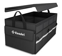 K KNODEL Organizer per bagagliaio, organizer per bagagliaio e borsa, organizer per piccoli veicoli e SUV (Medio, Nero)