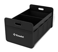 K KNODEL Organizzatore di baule auto, archivio di baule auto pieghevole, console e organizzatori per automobili (Piccolo, Nero)