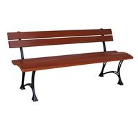 k koma Comoda panca in legno per il giardino: panchina da parco 160 cm Produttore (colore teak)