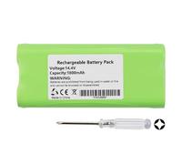 K KYUER 1800mAh Robot Aspirapolvere Batteria per Dirt Devil Libero M606 M607 M610 M611 M612 Spider Sichler E-covacs K6 L6 R1-L051B Roboter Vacuum Cleaner entspricht 0606004 NC5755-944 with Tools 14.4V