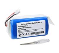 K KYUER 2600mAh MD-C30B LTR300VX Robot Aspirapolvere Batteria per Liectroux C30B, C30B 2D,Midea M4,Blaupunkt XBoost BPK-VCBB1XB Abir X5,X6,X7, X8 Proscenic Neo 820P 830P D071-INR-CH-4S1P Robot Battery
