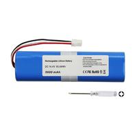 K KYUER 5600mAh Aspirapolvere Batteria per Neabot N2, NoMo N1 Plus, NoMo Q11,Neabot DS0060B,C1048A2, C433-A3-4S2P, L8850, DS0060B Roidmi Eve Plus Lydsto R1 Uoni V980 Plus Robot Vacuum Cleaner Battery