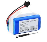 K KYUER Rechargeable Aspirapolvere Batteria per Lu-bluelu SL60D SL60 Plus SL61 SL68 SmartClean 2000 Coredy R300 R500 R500+ R550 R580 R600 R650 R3500 Honiture G20 G20 Pro Robot Vacuum Cleaner with Tool