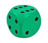 K Large Foam Dice - 15 cm Jumbo Dice for Kids Play and Math Learning | Soft PU Foams Educational Toys Classroom, School Supplies | No-Scratch Quiet Relay Races Party Games