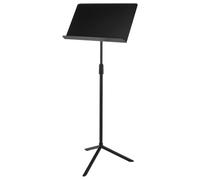 K&M Leggio d'orchestra 11924 nero estensibile fino a 128 cm con treppiede B-Stock