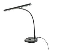 K&M - 12297 - Lampada per pianoforte a LED - nera