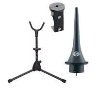 KONIG & MEYER 14300 SUPPORTO PER SAX CONTRALTO E TENORE DA TERRA STANDARD IL TRADIZIONALE K&M