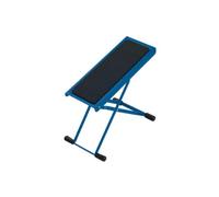 K&M 14670 - Poggiapiedi per suonatore di chitarra, colore: Blu