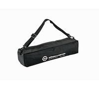 K&M 14942 Sacca per stand tuba - nylon, nero con logo K&M - lunghezza 35 cm - con due tracolle di trasporto