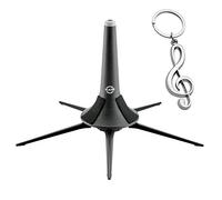 K&M 15213 - Supporto per tromba a 5 piedi + portachiavi Keepdrum