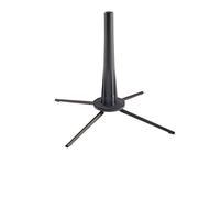 K&M 15233 Stand per corno inglese, nero - Supporto con sistema di avvitamento brevettato - rivestimento in feltro