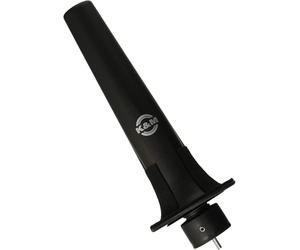 K&M 15294 cono per sassofono soprano, in plastica nera - facilmente montabile su supporto o piedi a croce