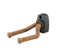 K&M 16280 Supporto da parete universale, per chitarre, sughero - staffa mobile - per tutte le palette