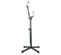 K&M 174 Stand per organetto nero, in acciaio - girevole, regolabile in orizzontale e verticale