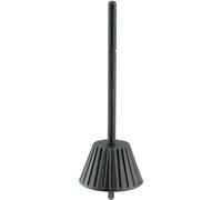 K&M 17782 cono per flauto in plastica nera, con interno in acciaio - per flauto soprano o piccolo, facile da montare
