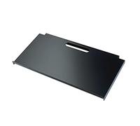 K&M 18819 ripiano per controller da tastiera Omega - nero, alluminio, estensione pratica per dispositivi aggiuntivi