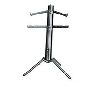 KONIG & MEYER 18860 SPIDER PRO STAND BLACK SUPPORTO TASTIERA COLONNA RICHIUDIBILE NERO 2 COPPIE BRACCI REGOLABILI ESTENSIBILI
