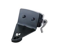 K&M 18873 Supporto universele per tutti i modelli di Spider Pro - nero, alluminio - pratica estensione per un dispositivo supplementare