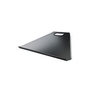 K&M 18879 Ripiano per Controller Keyboard XL - Nero Alluminio - Pratica estensione per la registrazione dei sintetizzatori
