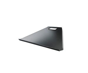 K&M 18879 Ripiano per Controller Keyboard XL - Nero Alluminio - Pratica estensione per la registrazione dei sintetizzatori