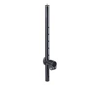 K&M 18944 Support universel Noir en acier - extension universelle réglable pour le rangement des accessoires de musique pour les pieds en X