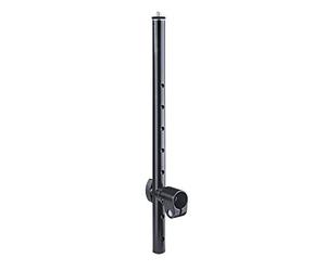 K&M 18944 Support universel Noir en acier - extension universelle réglable pour le rangement des accessoires de musique pour les pieds en X