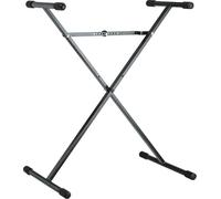 Konig & Meyer 18962 Supporto Stand ad X Professionale per tastiera, Nero Opaco