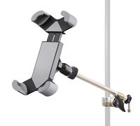 K-M 19753 - Supporto per smartphone per treppiedi microfono + pala per microfono Keepdrum