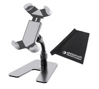 K&M 19756 - Supporto da tavolo per smartphone + panno Keepdrum