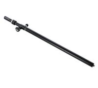 K&M 21368 Tubo distanziale Ring Lock per sistema satellitare, mandrino espandibile su entrambi i lati -nero, in acciaio - estensione fino a 180 cm