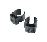 K&M - 21406 - Set di 2 fascette per cavi - nere