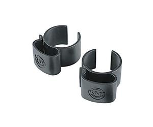 K&M - 21406 - Set di 2 fascette per cavi - nere