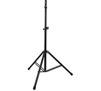K & M Supporto altoparlante 21467 - alluminio nero, treppiede, mandrino espandibile, bloccaggio